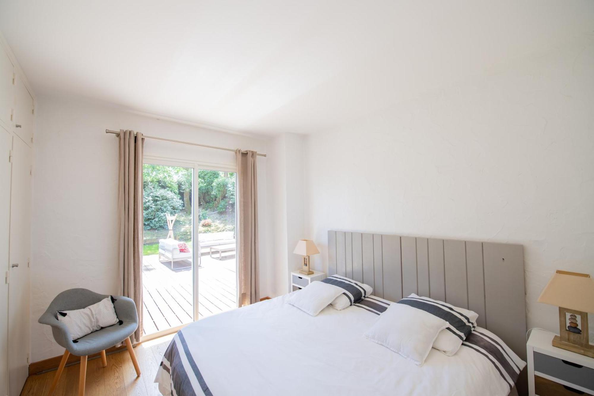 Villa Spacieuse A Arcachon, Proche Plages, Jardin Bagian luar foto